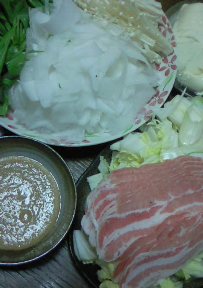 ★ごまだれDE豚しゃぶ★-レシピのメイン写真