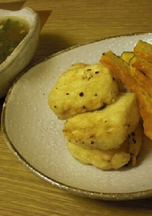 お豆腐とかぼちゃの揚げだし-レシピのメイン写真