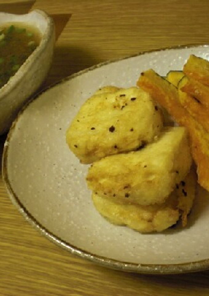 お豆腐とかぼちゃの揚げだし-レシピのメイン写真