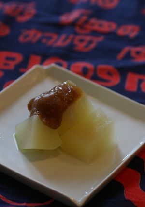 とろ～り・・・冬瓜のクルミ味噌あんかけ-レシピのメイン写真