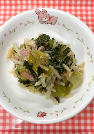 [保育園幼児食]すじょうゆ和え-レシピのメイン写真