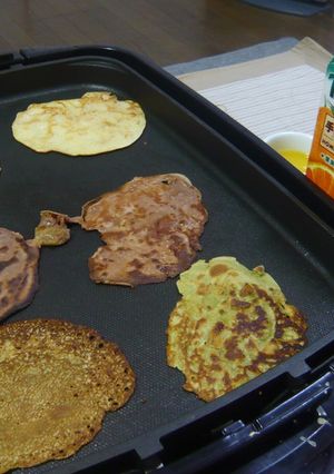 三色クレープ-レシピのメイン写真