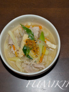 豚肉&ごぼう☆味噌煮込みうどん☆-レシピのメイン写真