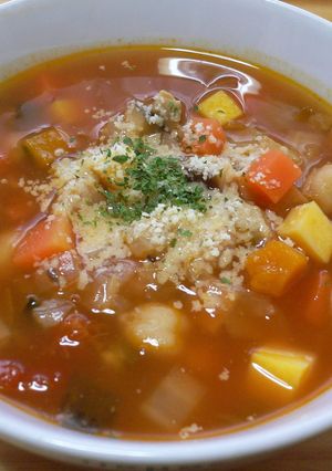 何でも入れちゃえ!ミネストローネ-レシピのメイン写真