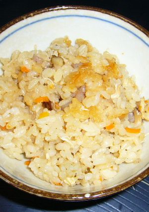 ちょっと上品なかやくご飯-レシピのメイン写真