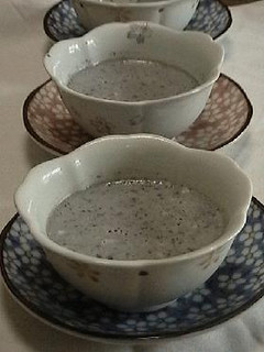 黒胡麻のパンナコッタ-レシピのメイン写真