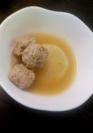 大根と鶏肉団子のさっぱり煮-レシピのメイン写真