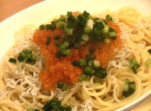 絶品★とびっこ　と　しらす　のパスタ-レシピのメイン写真