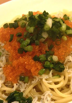 絶品★とびっこ と しらす のパスタ-レシピのメイン写真