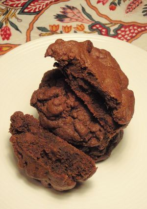 ダブルチョコレートミントクッキー-レシピのメイン写真