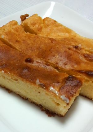 ヘルシー豆腐のむっちりケーキ-レシピのメイン写真