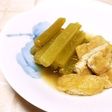 ふきとお揚げの炊いたん