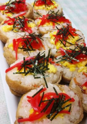 すし太郎で簡単ちらしいなり-レシピのメイン写真