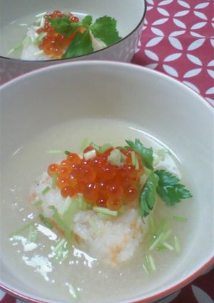鮭親子焼きおにぎり☆みぞれあん-レシピのメイン写真