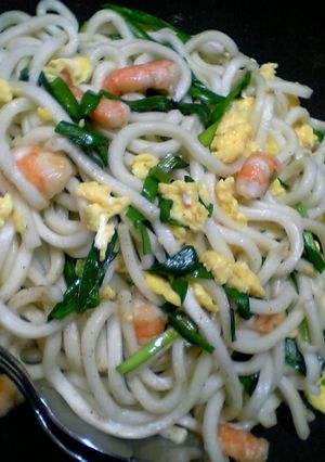色白焼きうどん-レシピのメイン写真