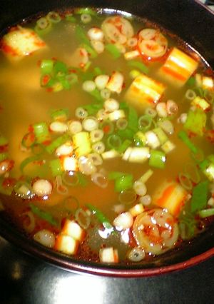 ピリ辛根菜汁-レシピのメイン写真