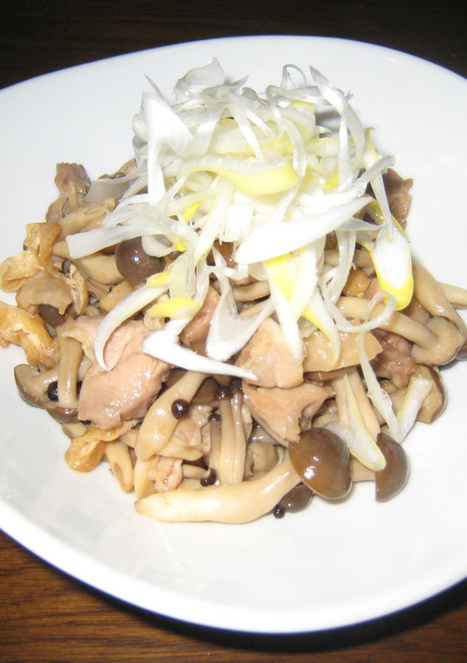 しめじと鶏肉の炒め煮-レシピのメイン写真