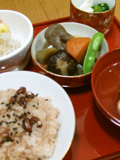 うちの炊飯器はこの分量!のお赤飯-レシピのメイン写真