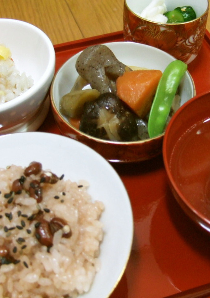 うちの炊飯器はこの分量！のお赤飯-レシピのメイン写真