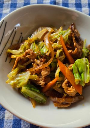 豚肉と野菜の味噌炒め-レシピのメイン写真