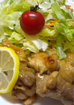 鶏モモ肉のハニーレモン焼き-レシピのメイン写真