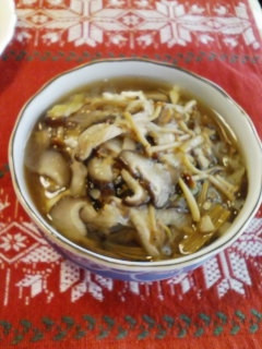 ありったけキノコのあんかけ豆腐-レシピのメイン写真