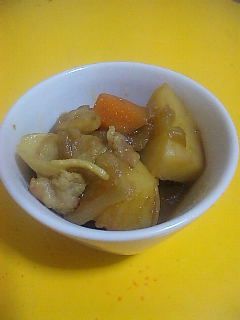 たった5分!圧力鍋で簡単カレー肉じゃが♪-レシピのメイン写真