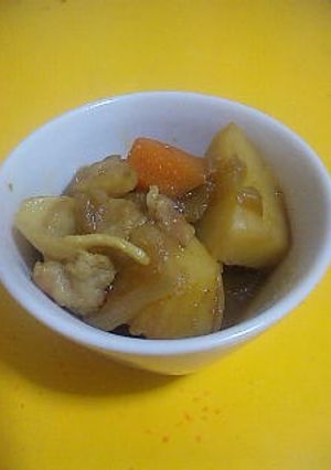 たった５分！圧力鍋で簡単カレー肉じゃが♪-レシピのメイン写真