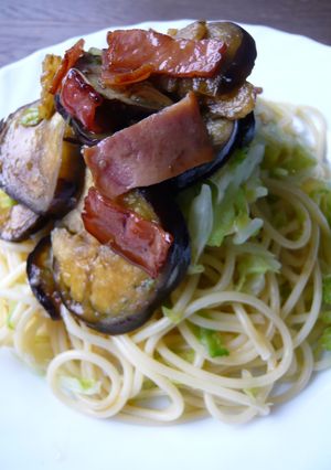 ナスとベーコンの彩りパスタ☆-レシピのメイン写真