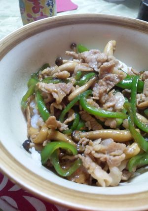 豚ピー丼-レシピのメイン写真
