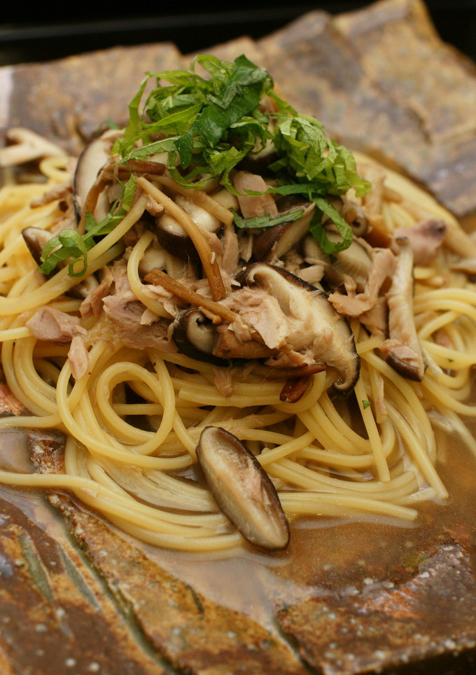 きのことツナの和風パスタ-レシピのメイン写真