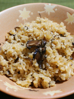 昆布の玄米茶飯-レシピのメイン写真