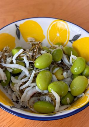 枝豆としらすの和え物-レシピのメイン写真