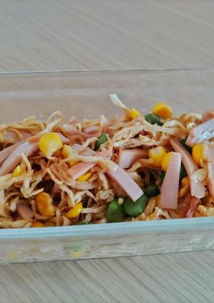 切り干し大根の夏祭り風バター醤油炒め-レシピのメイン写真
