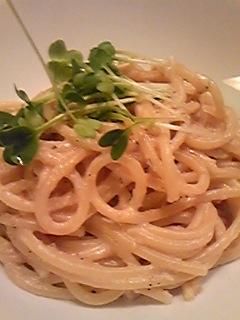 簡単!『クリームチーズとたらこのパスタ』-レシピのメイン写真