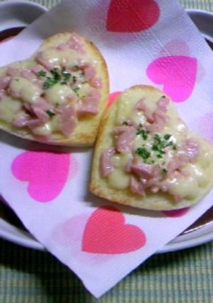 キャラ弁の後の朝食はマヨトースト-レシピのメイン写真