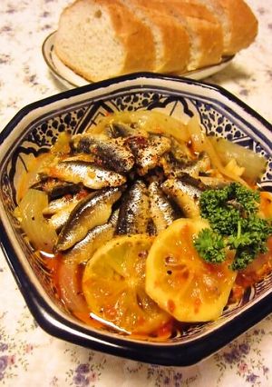 トルコの家庭料理☆いわしの重ね煮-レシピのメイン写真