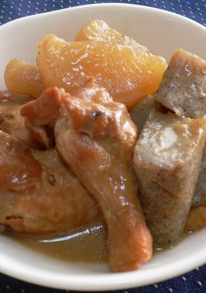 手羽元と大根の味噌煮-レシピのメイン写真