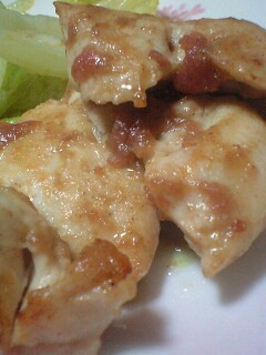 鶏ささみと梅干しのバター炒め-レシピのメイン写真