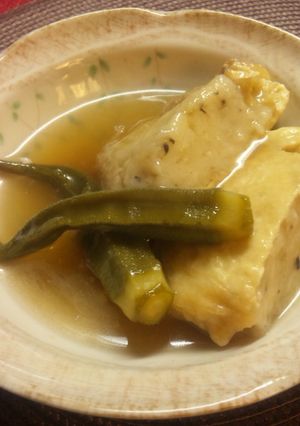 山芋の油揚げ詰めさっぱり煮-レシピのメイン写真