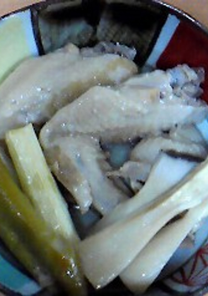 鶏手羽と鶏皮のさっぱり煮-レシピのメイン写真