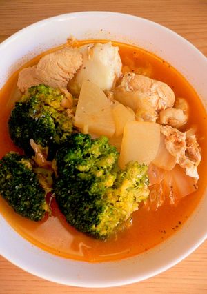 ～鶏胸肉と納豆のポトフ～-レシピのメイン写真