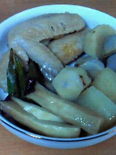 鶏手羽と里芋の煮物-レシピのメイン写真