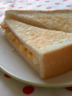 ✿フライパンでホットサンド✿-レシピのメイン写真