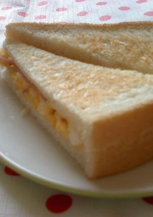✿フライパンでホットサンド✿-レシピのメイン写真