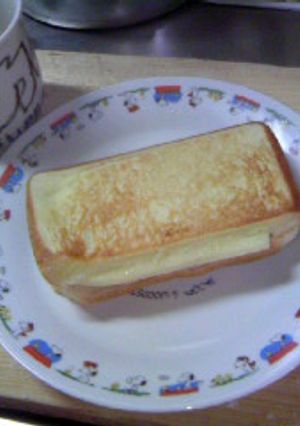 バナナパン（ホットサンド）-レシピのメイン写真