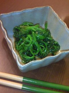ほうれん草のゴマあえ-レシピのメイン写真