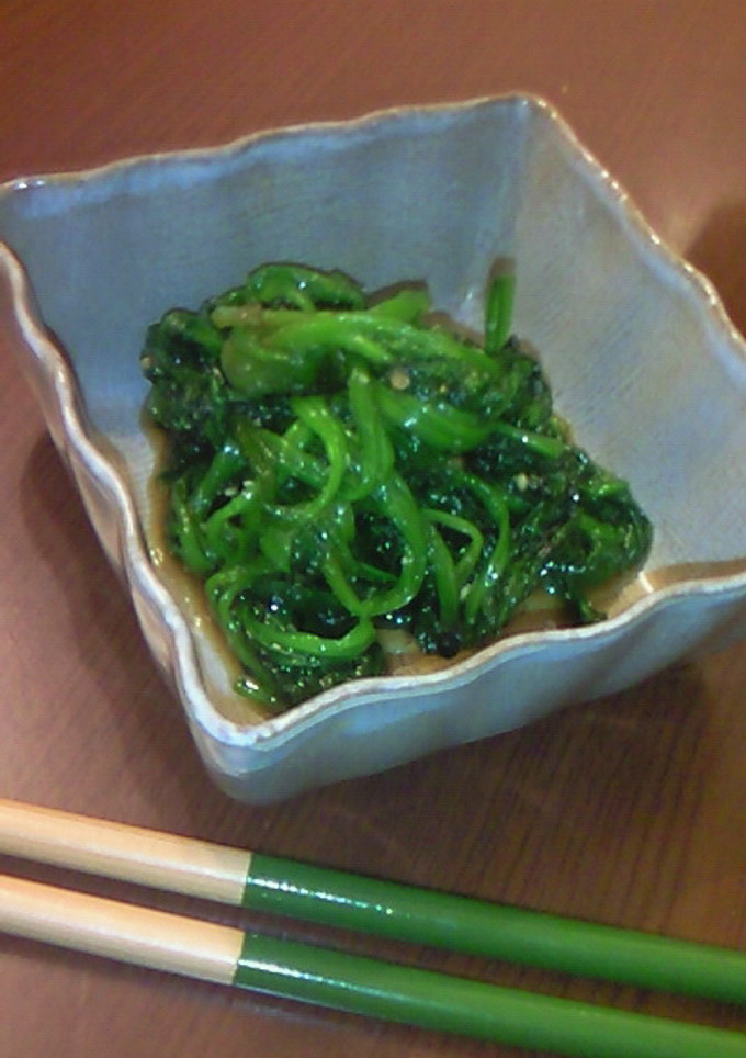 ほうれん草のゴマあえ-レシピのメイン写真
