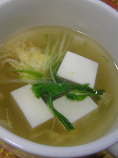 塩豚の茹で汁で 簡単中華スープ-レシピのメイン写真