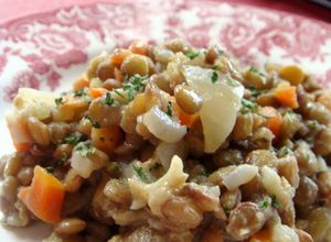 フランスのお惣菜☆レンズ豆のサラダ-レシピのメイン写真